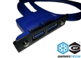 DimasTech® Support for I/O USB 3.0 x 2 Panel
